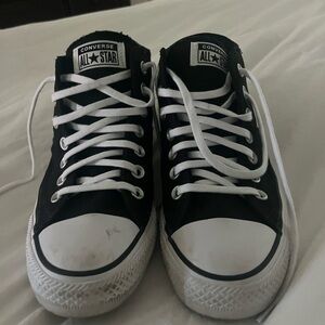Converse Black and White High Tops